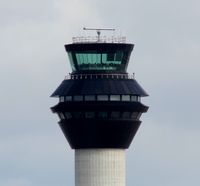 Manchester Airport, Manchester, England United Kingdom (EGCC) - The control tower at Manchester - by Guitarist