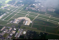 Dupage Airport (DPA) - Flight LHR–ORD onboard N754AN. On approach to O'Hare we pass Dupage airport (DPA), about 30 kilometers from ORD.  - by Tomas Milosch