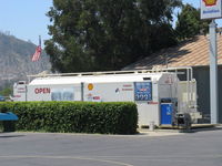 Santa Paula Airport (SZP) - Santa Paula Self Serve SHELL 100LL Aviation Fuel Dock, location: midfield North. No price change. - by Doug Robertson