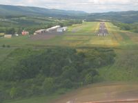 Northumberland County Airport (N79) - Final approach for 26 - by Bob Simmermon