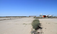 Buckeye Municipal Airport (BXK) - hangars and the gate guardian - by olivier Cortot
