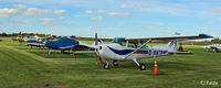 City Airport Manchester - GA park view at Manchester City Airport, Barton EGCB - by Clive Pattle