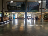 Sandspit Airport - Arrivals area. - by Remi Farvacque