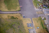 Masset Airport - Detail around terminal building. - by Remi Farvacque
