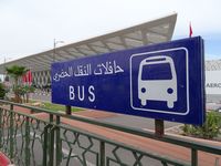 Menara International Airport - Airport bus station to Jemaa el-Fna (5 euro A/R) - by Jean Goubet-FRENCHSKY