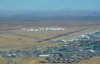 Mojave Airport (MHV) - Preparing to land on runway 08 at MHV this morning - by FerryPNL