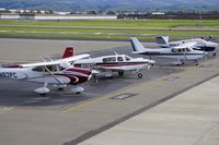 Livermore Municipal Airport (LVK) - Livermore ramp 2016. - by Clayton Eddy