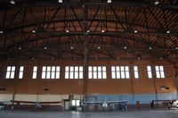 Cut Bank International Airport (CTB) - Inside Cut Bank's WW2 era Hanger - by Jim Hellinger