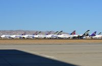 Mojave Airport (MHV) - Flight line MHV - by FerryPNL