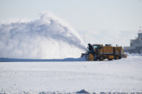Boise Air Terminal/gowen Fld Airport (BOI) - Outside maintenance working on latest snow storm. - by Gerald Howard