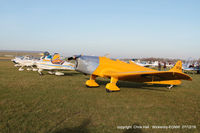 Wickenby Aerodrome Airport, Lincoln, England United Kingdom (EGNW) - at the Wickenby Turkey Curry fly in - by Chris Hall