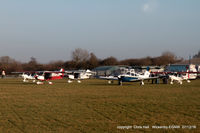 Wickenby Aerodrome Airport, Lincoln, England United Kingdom (EGNW) - at the Wickenby Turkey Curry fly in - by Chris Hall