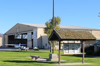 Camarillo Airport (CMA) - Channel Islands Aviation-Cessna dealer since 1976. FBO, sales, service, fuel, flight training, excursion flights. Their aircraft service main hangar. - by Doug Robertson