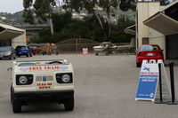 Santa Paula Airport (SZP) - Santa Paula Aviation Museum First Sundays Open House and museum hangar crawls-get your ride here or stroll among the open hangars. EAGLES TAXI. Rain cancels. - by Doug Robertson