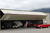 Santa Paula Airport (SZP) - 8 EAGLES TAXI, helicopter home. - by Doug Robertson