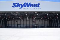 Boise Air Terminal/gowen Fld Airport (BOI) - New Skywest maintenance hangar opened in May 2016. - by Gerald Howard