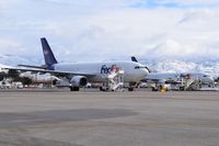Boise Air Terminal/gowen Fld Airport (BOI) - Parked on the FedEx ramp. Mondays are their day off. - by Gerald Howard