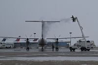 Boise Air Terminal/gowen Fld Airport (BOI) - De ice on the Horizon/Alaska ramp. - by Gerald Howard