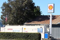 Santa Paula Airport (SZP) - Santa Paula Airport Self-Serve SHELL Aviation 100LL Fuel Dock, Location: midfield North. Note price change.  - by Doug Robertson