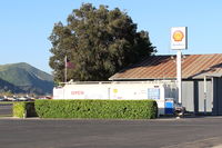 Santa Paula Airport (SZP) - Santa Paula Self-Serve SHELL Aviation 100LL Fuel Dock, Location: midfield North. Price unchanged. - by Doug Robertson