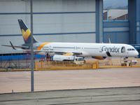 Manchester Airport, Manchester, England United Kingdom (EGCC) - D-ABOH B753 outside thomas cook hanger  - by andysantini