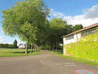 Autun Bellevue Airport - nice entry lane to the airfield - by olivier Cortot