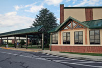 Lancaster Airport (LNS) - Curbside view of passenger terminal - by Daniel L. Berek