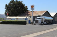 Santa Paula Airport (SZP) - Replenishing at the Santa Paula Self-Serve SHELL 100LL Fuel Dock, location-midfield  North. - by Doug Robertson