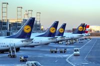 Frankfurt International Airport - The old Lufthansa B737 Fleet - by JPC