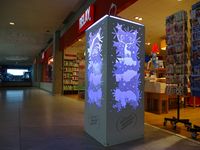 Bordeaux Airport, Merignac Airport France (LFBD) - Christmas celebration - by JC Ravon - FRENCHSKY