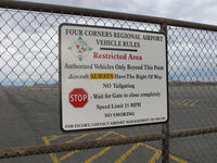 Four Corners Regional Airport (FMN) - follow the rules ! - by olivier Cortot