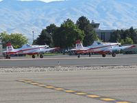 Boise Air Terminal/gowen Fld Airport (BOI) - Two Air Tractors parked on the NIFC ramp. - by Gerald Howard