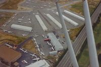 Metropolitan Oakland International Airport (OAK) - North Field. 1990.  - by Clayton Eddy