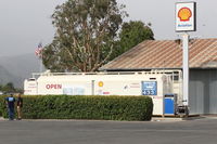 Santa Paula Airport (SZP) - Santa Paula SHELL self-serve 100LL, no price change - by Doug Robertson