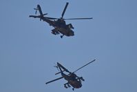 Boise Air Terminal/gowen Fld Airport (BOI) - Two AH-64s from the Royal Singapore Air Force
departing on a training mission.
 - by Gerald Howard