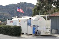Santa Paula Airport (SZP) - Santa Paula SHELL 100LL self-serve Fuel Dock, note lowered price change  - by Doug Robertson