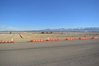 Boise Air Terminal/gowen Fld Airport (BOI) - Construction for moving two GA hangars. - by Gerald Howard