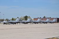 Boise Air Terminal/gowen Fld Airport (BOI) - F/A-18Es and Fs from NAS Oceana at BOI for a week to fly with A-10Cs with the Idaho ANG. VFA-32, VFA-83 and VFA-105. - by Gerald Howard