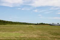 Keosauqua Municipal Airport (6K9) - Looking down runway 6 - by Glenn E. Chatfield