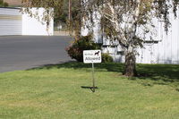 Santa Paula Airport (szp) - No Dogs-posted in SZP's western newer section. - by Doug Robertson