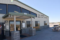 Casa Grande Municipal Airport (CGZ) - Terminal of Casa Grande airport AZ - by Jack Poelstra