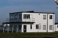 Wickenby Aerodrome Airport, Lincoln, England United Kingdom (EGNW) - Control Tower at Wickenby. - by Graham Reeve