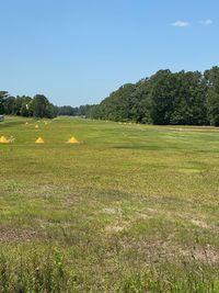 Holly Ridge/topsail Island Airport (N21) - Looking NW up Rwy 32 - by Phil Work