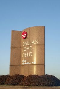 Dallas Love Field Airport (DAL) - New sign - by Ethan Stephen