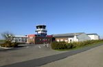 EDWS Airport - Norden-Norddeich airfield terminal, tower and hangars - by Ingo Warnecke