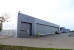 EDWE Airport - hangar west of the tower at Emden airfield - by Ingo Warnecke