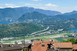 Lugano-Agno Airport - The Airport seen from the mountain at its west side 1540 feet above the runway. - by sparrow9
