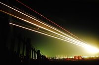 Brussels Airport - Approach by night on rwy 02 - by Joannes Van mierlo