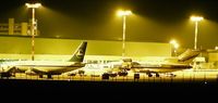 Brussels Airport, Brussels / Zaventem   Belgium (EBBR) - BRUCARGO  by night slide scan'90s - by Joannes Van mierlo