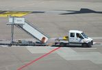 Cologne Bonn Airport, Cologne/Bonn Germany (EDDK) - open boarding stairs being towed at Köln/Bonn airport #v - by Ingo Warnecke